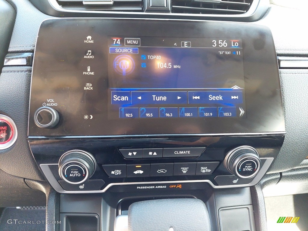 2018 CR-V EX - Basque Red Pearl II / Gray photo #19