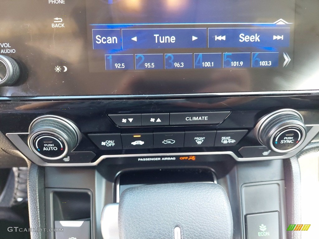 2018 CR-V EX - Basque Red Pearl II / Gray photo #21