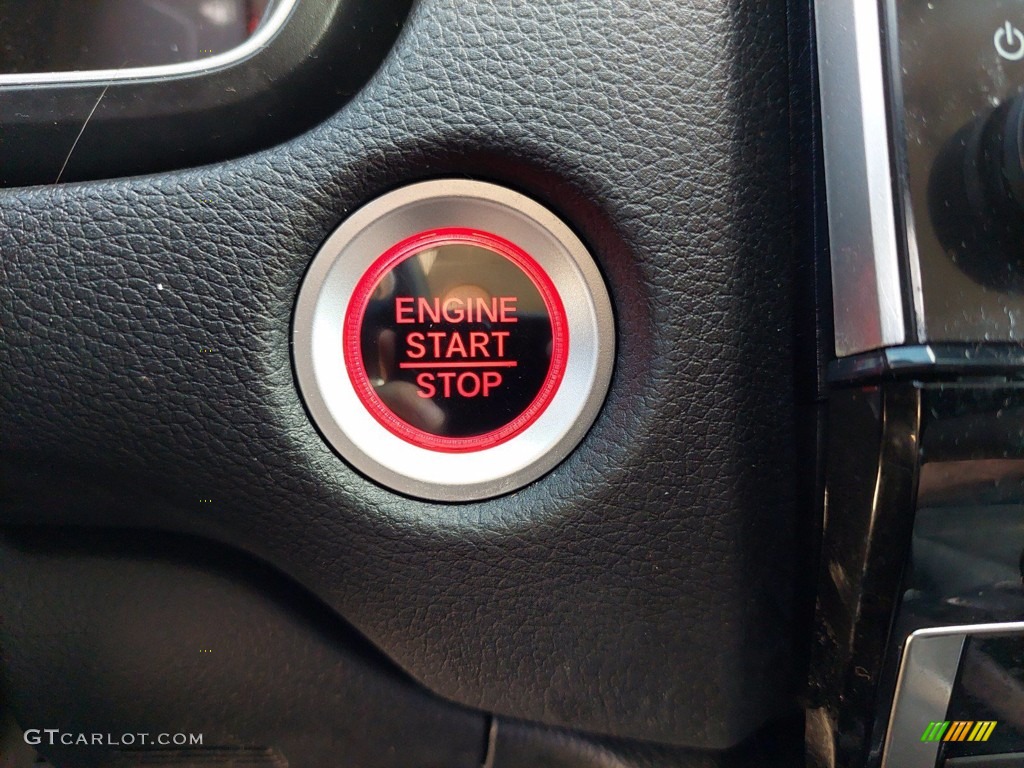 2018 CR-V EX - Basque Red Pearl II / Gray photo #22