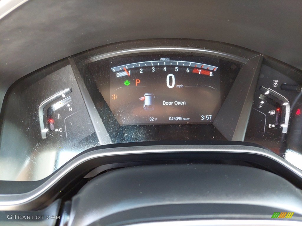 2018 CR-V EX - Basque Red Pearl II / Gray photo #23