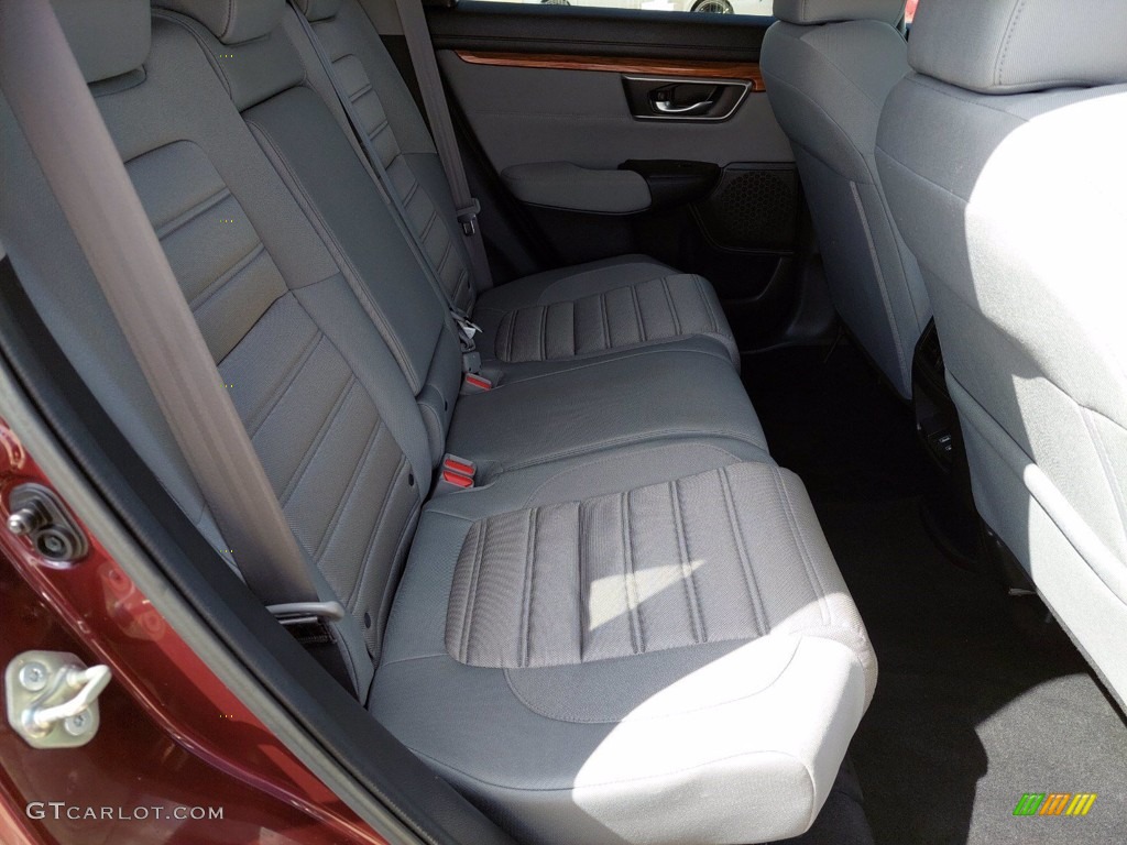 2018 CR-V EX - Basque Red Pearl II / Gray photo #26