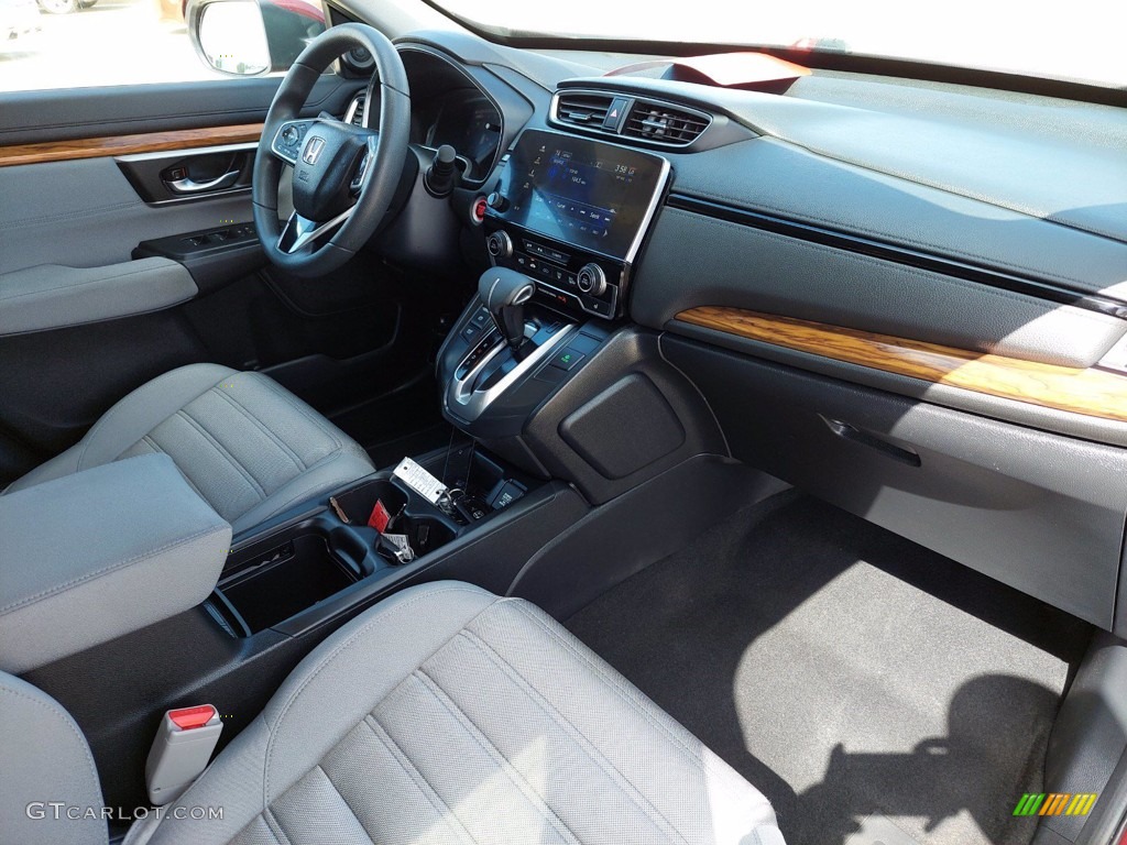 2018 CR-V EX - Basque Red Pearl II / Gray photo #29