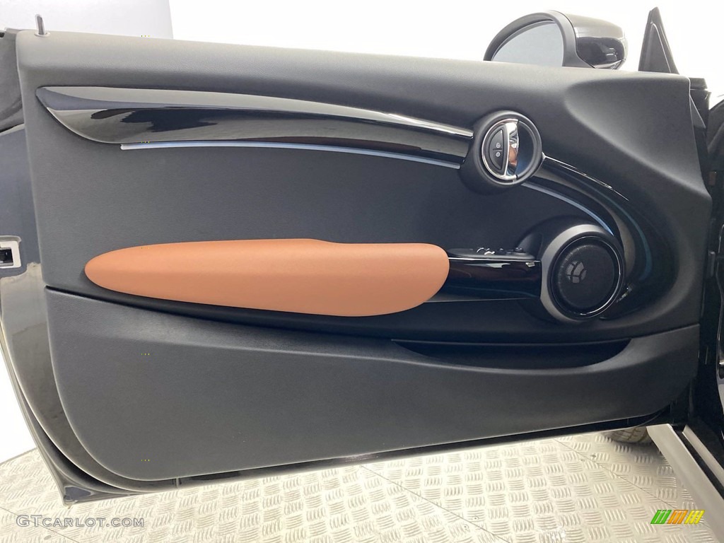 2022 Mini Hardtop Cooper S 2 Door Chesterfield/Malt Brown Door Panel Photo #141915852