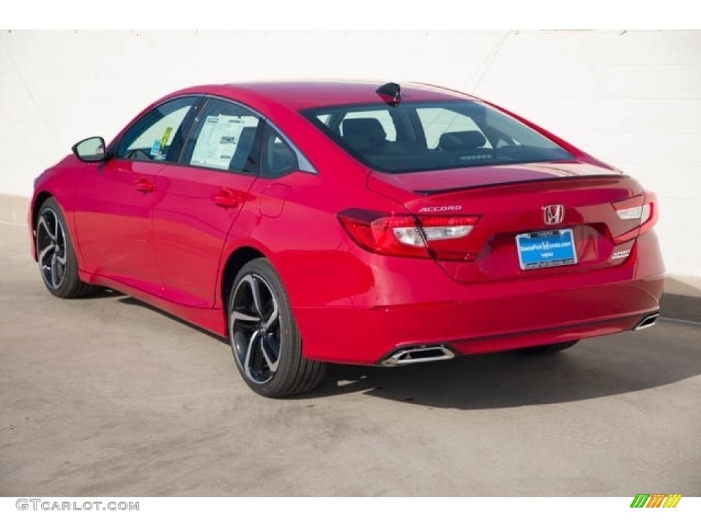 2021 Accord Sport SE - San Marino Red / Black photo #2