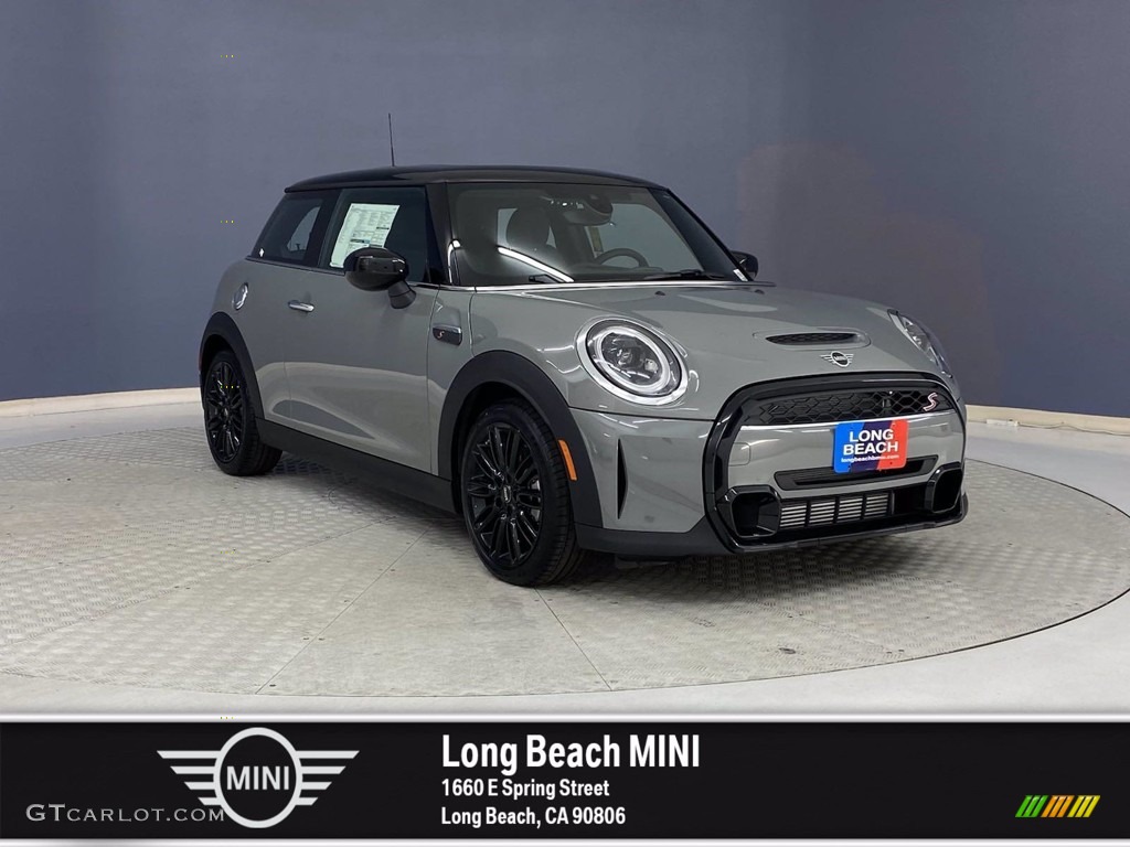 2022 Hardtop Cooper S 2 Door - Moonwalk Grey Metallic / Carbon Black photo #1