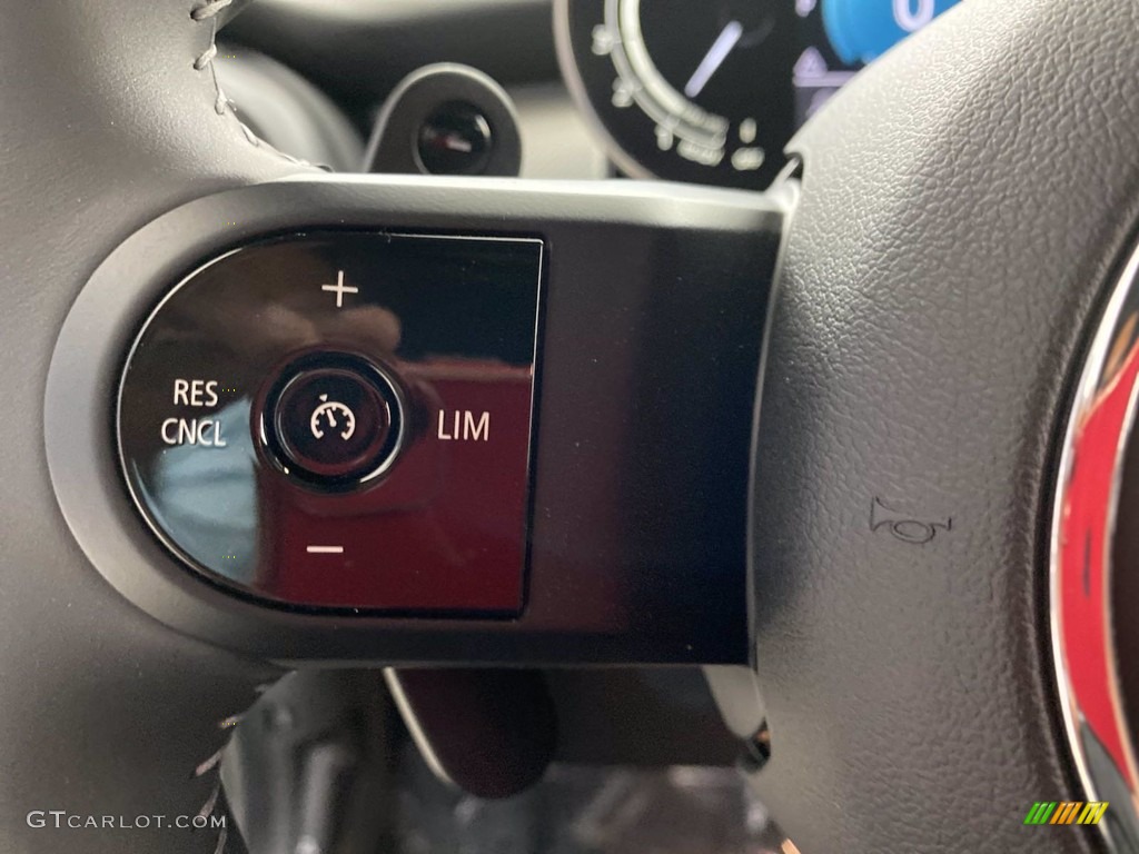 2022 Mini Hardtop Cooper S 2 Door Carbon Black Steering Wheel Photo #141916569