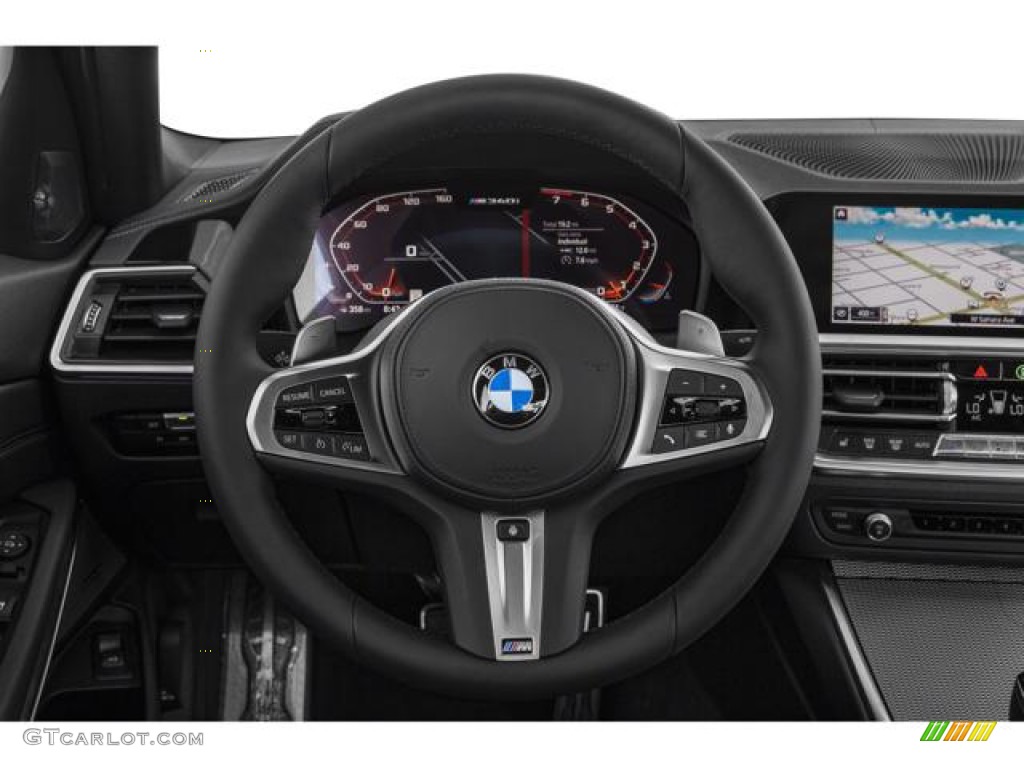2021 3 Series M340i Sedan - Black Sapphire Metallic / Black photo #4