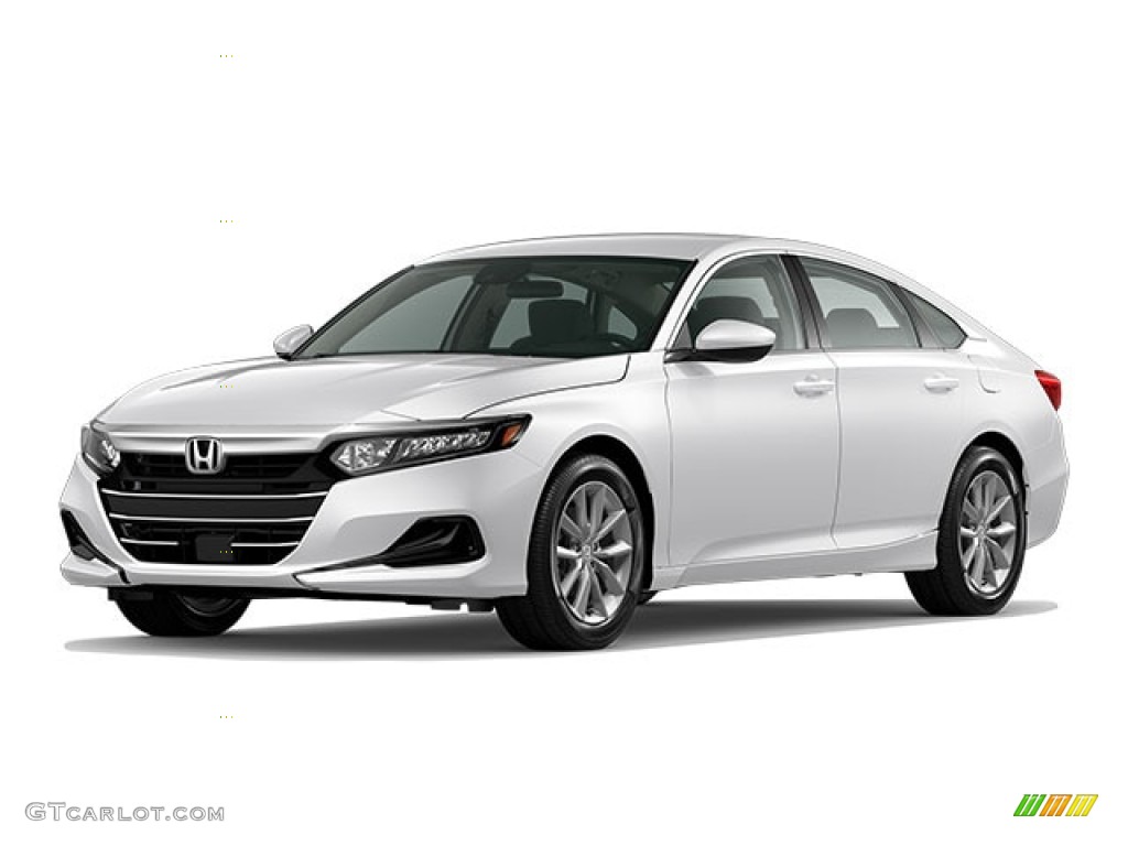 2021 Accord LX - Platinum White Pearl / Black photo #42