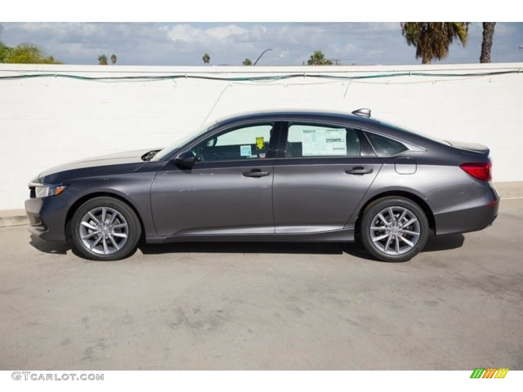 2021 Accord LX - Modern Steel Metallic / Black photo #6