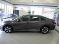 Modern Steel Metallic - Civic LX Sedan Photo No. 10