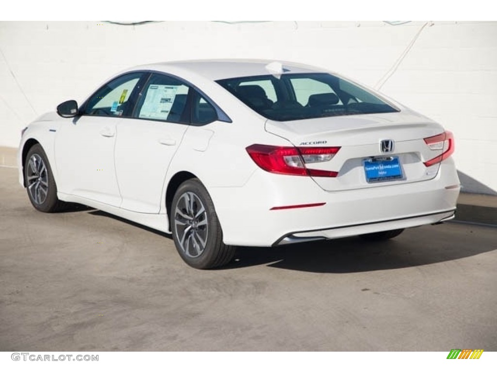2021 Accord Hybrid - Platinum White Pearl / Black photo #2