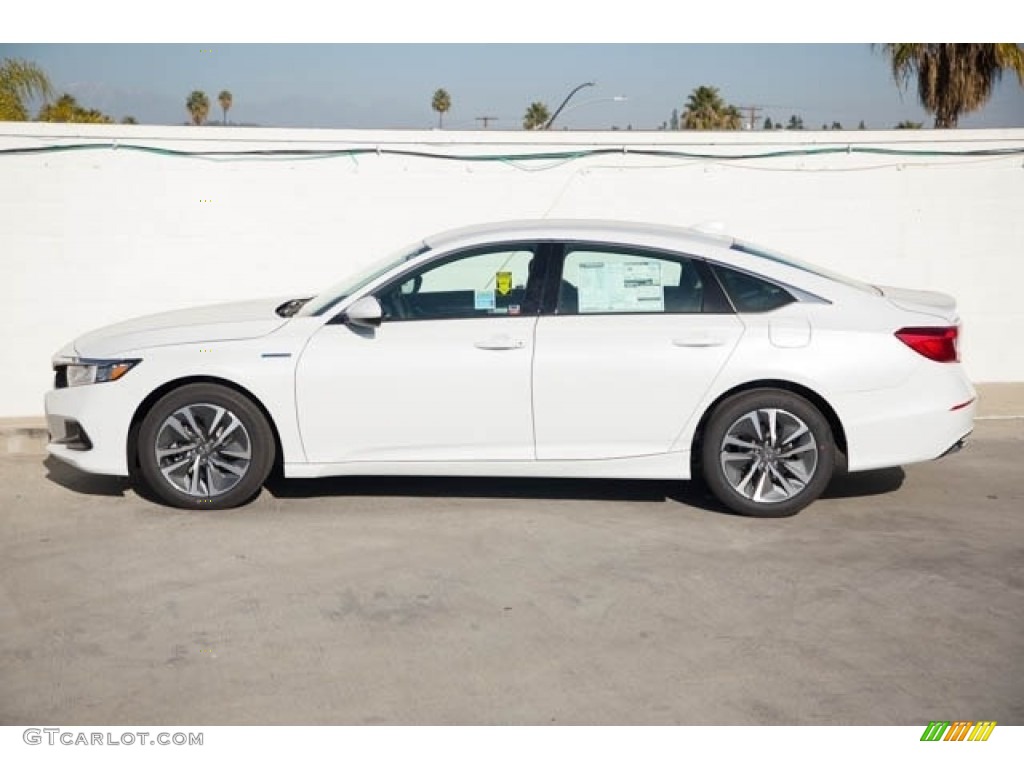 2021 Accord Hybrid - Platinum White Pearl / Black photo #6