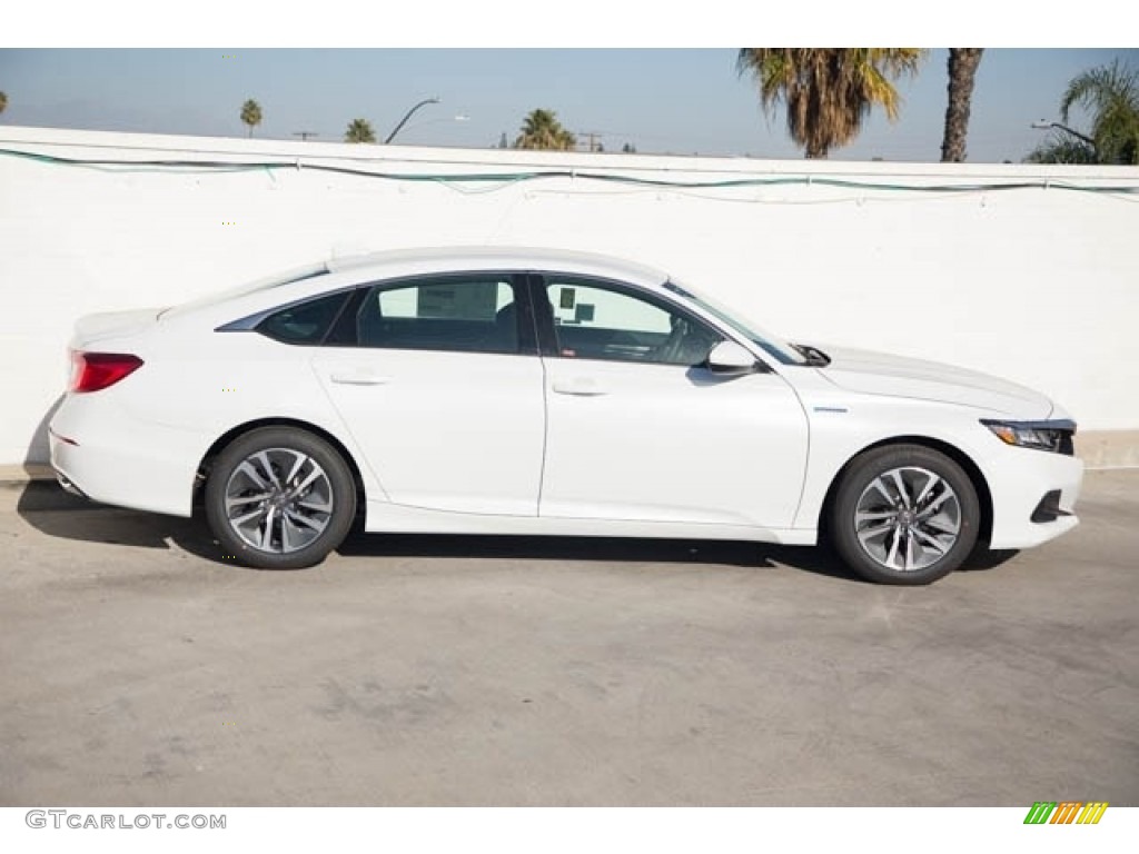 2021 Accord Hybrid - Platinum White Pearl / Black photo #10