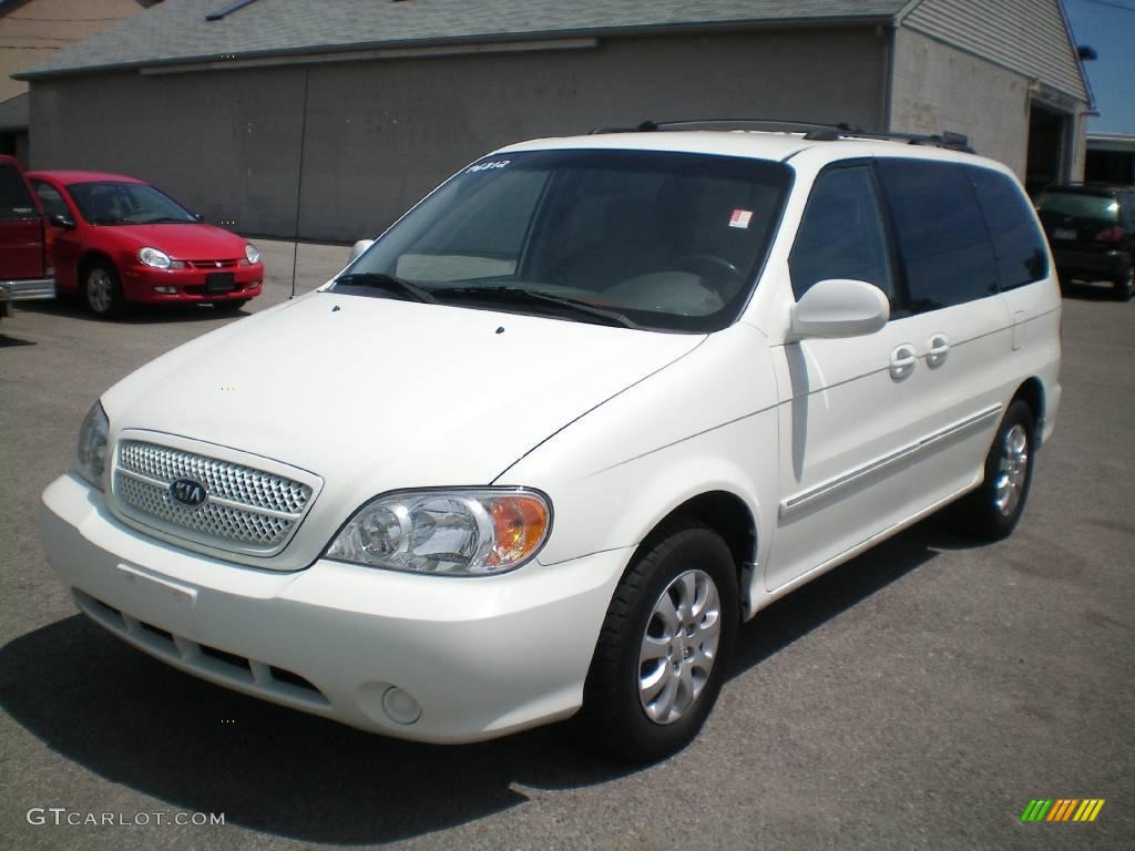 2005 Sedona LX - Clear White / Gray photo #1