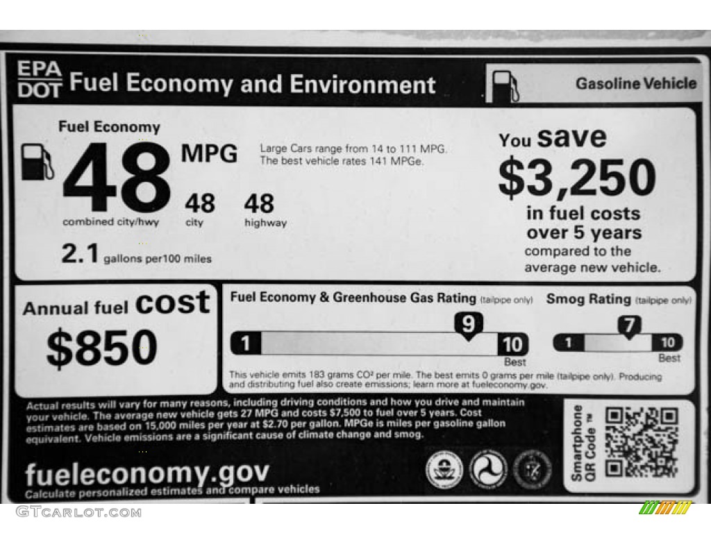 2021 Accord Hybrid - Platinum White Pearl / Black photo #40