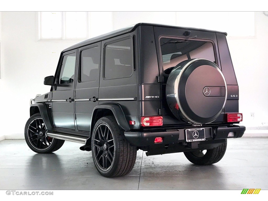 2016 G 63 AMG - designo Magno Night Black (Matte) / designo Black photo #10