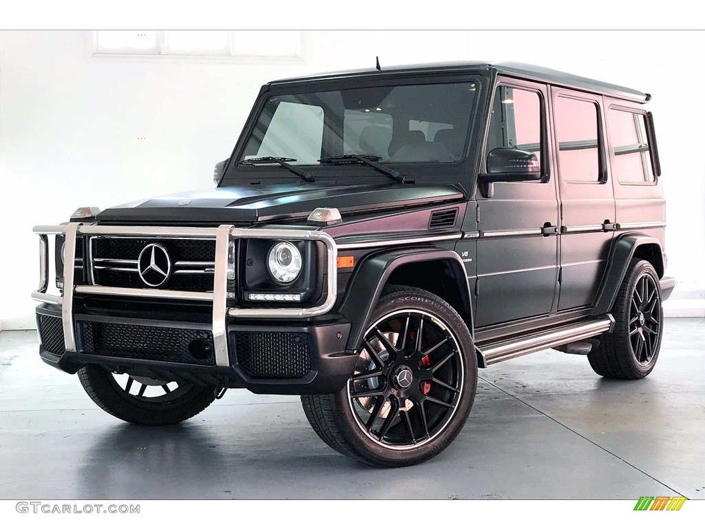 2016 G 63 AMG - designo Magno Night Black (Matte) / designo Black photo #12