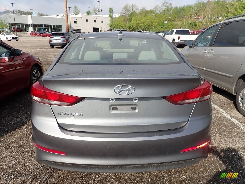 2018 Elantra Value Edition - Galactic Gray / Gray photo #3