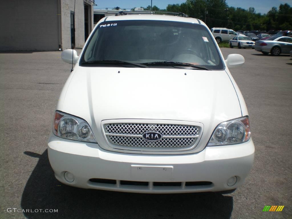 2005 Sedona LX - Clear White / Gray photo #8