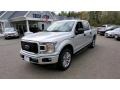 2018 Ingot Silver Ford F150 XL SuperCrew 4x4  photo #3