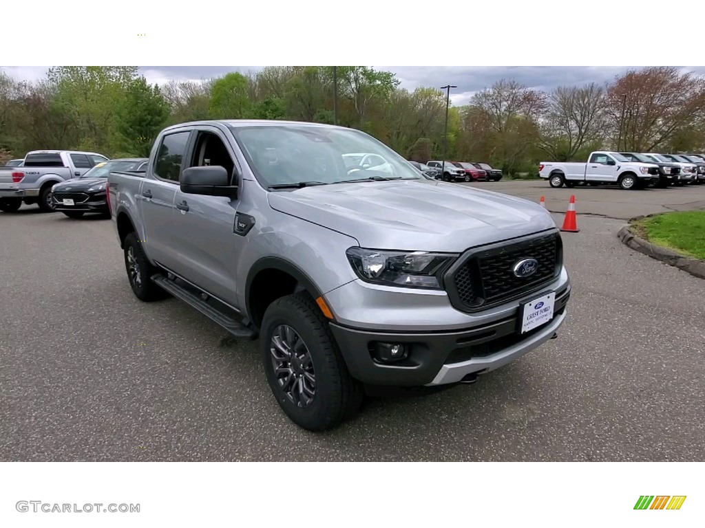 Iconic Silver Metallic Ford Ranger