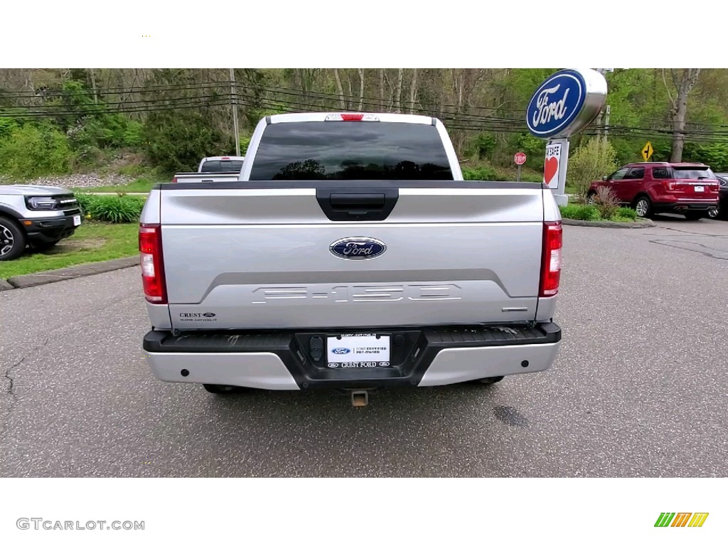 2018 F150 XL SuperCrew 4x4 - Ingot Silver / Earth Gray photo #6