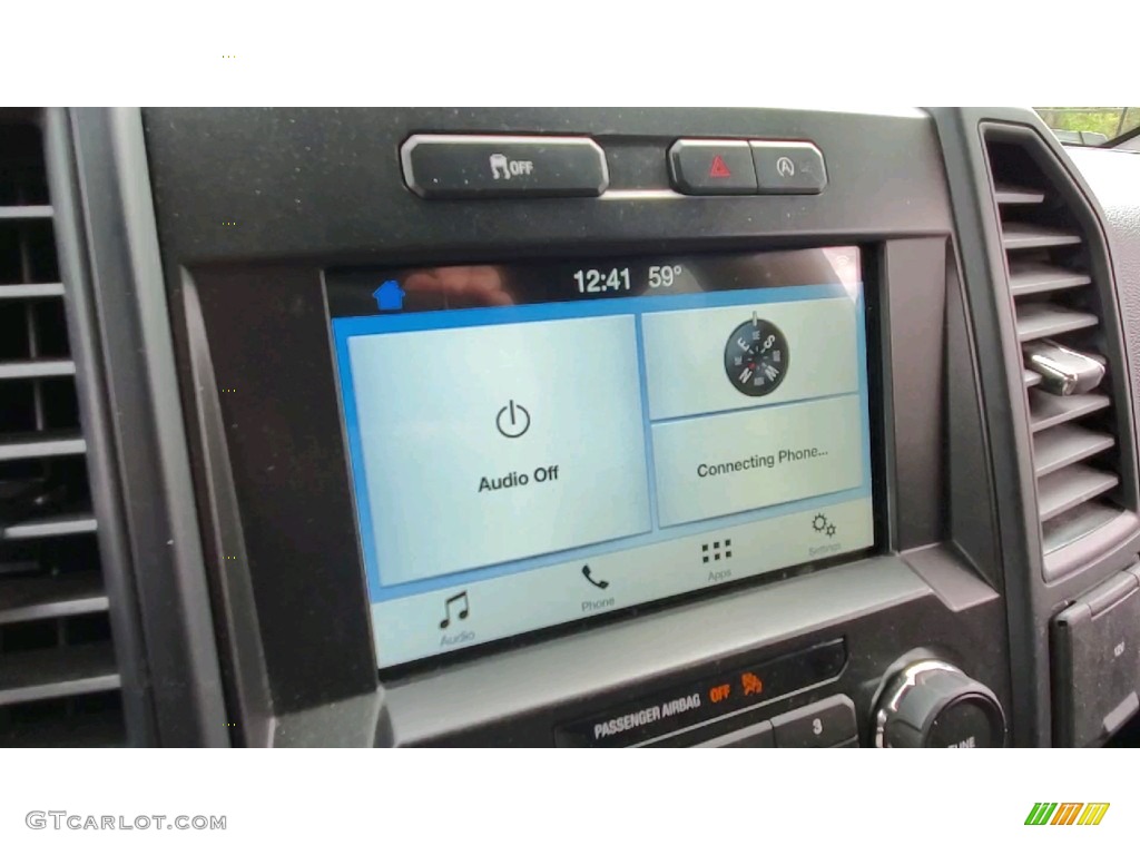 2018 F150 XL SuperCrew 4x4 - Ingot Silver / Earth Gray photo #14