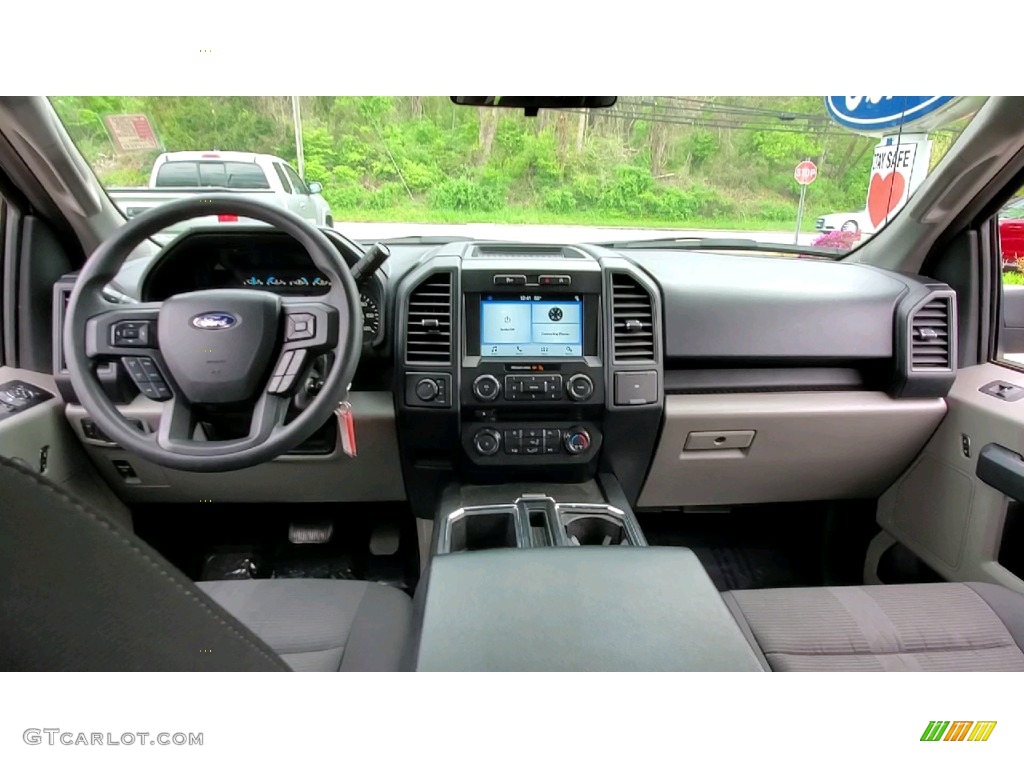 2018 F150 XL SuperCrew 4x4 - Ingot Silver / Earth Gray photo #18