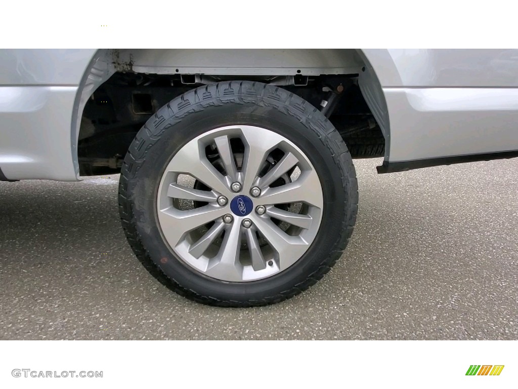 2018 F150 XL SuperCrew 4x4 - Ingot Silver / Earth Gray photo #19