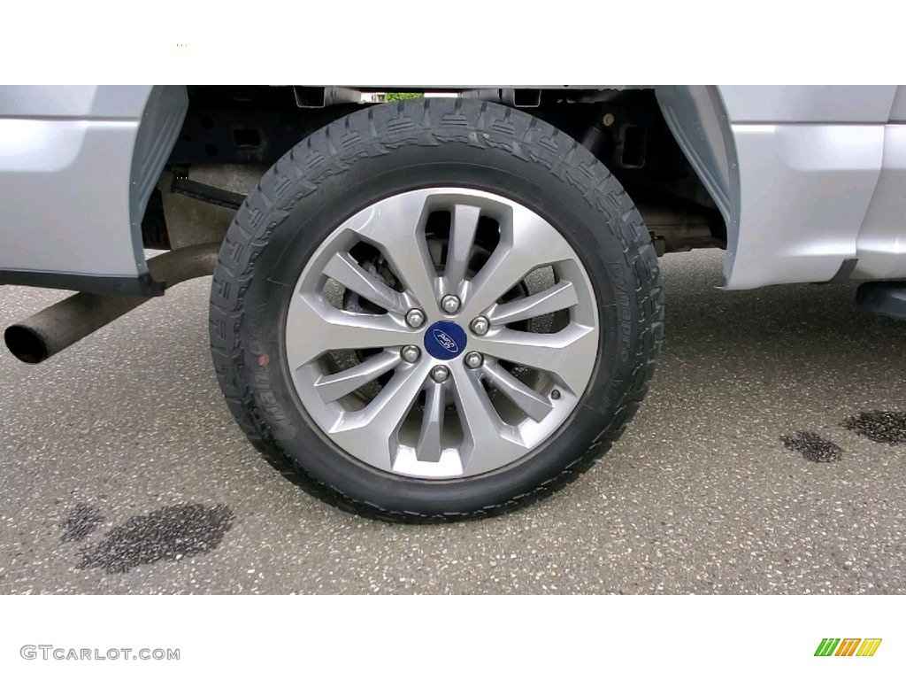 2018 F150 XL SuperCrew 4x4 - Ingot Silver / Earth Gray photo #21