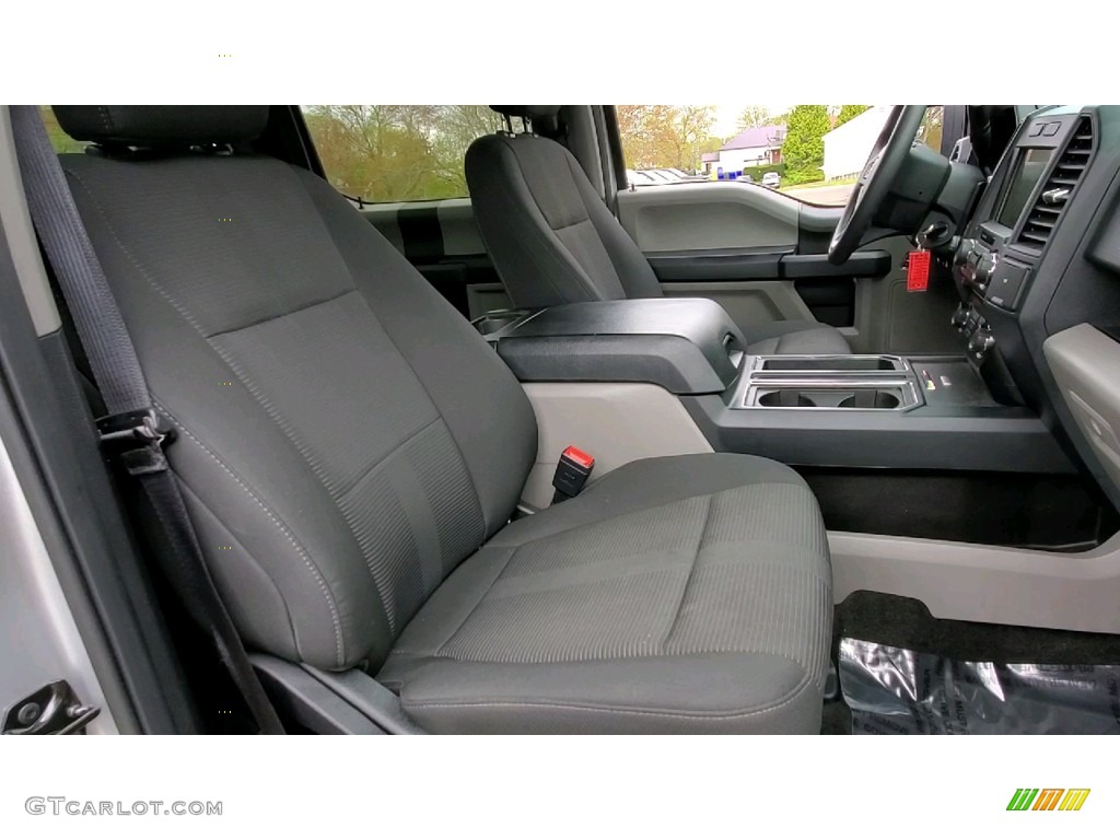 2018 F150 XL SuperCrew 4x4 - Ingot Silver / Earth Gray photo #23