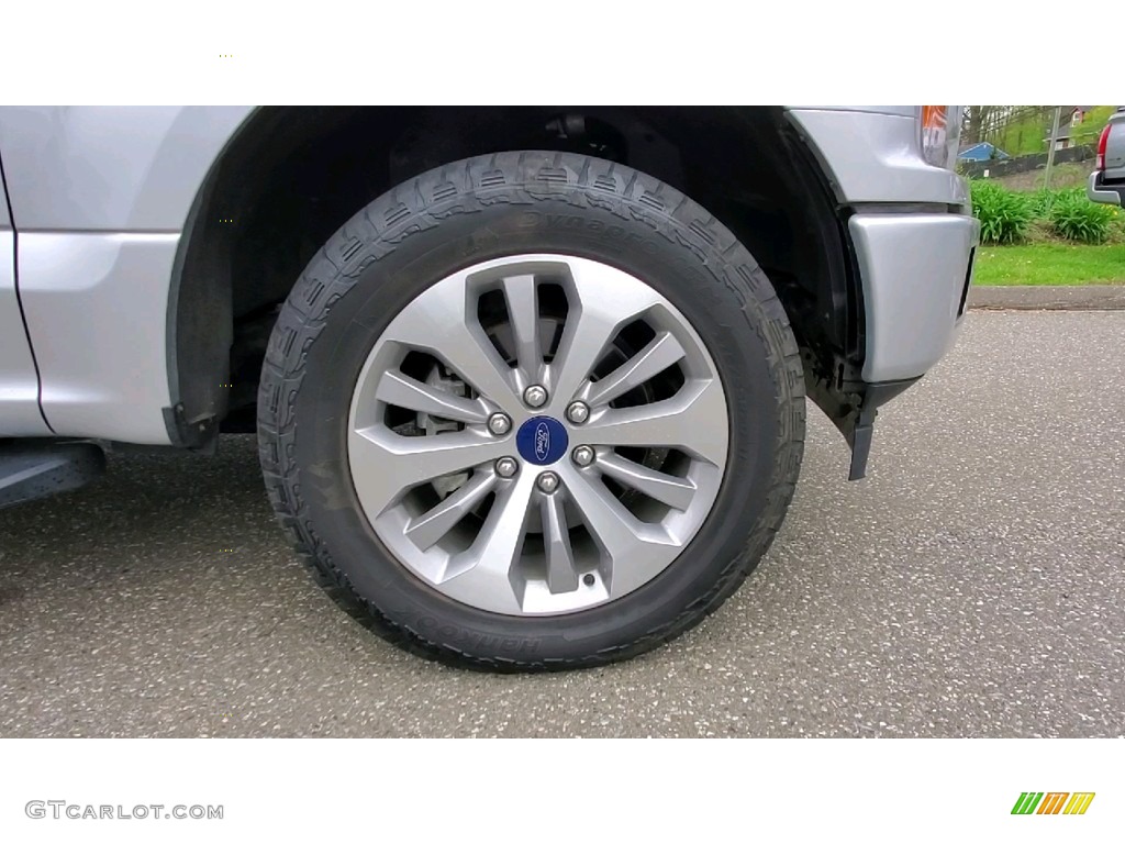 2018 F150 XL SuperCrew 4x4 - Ingot Silver / Earth Gray photo #26