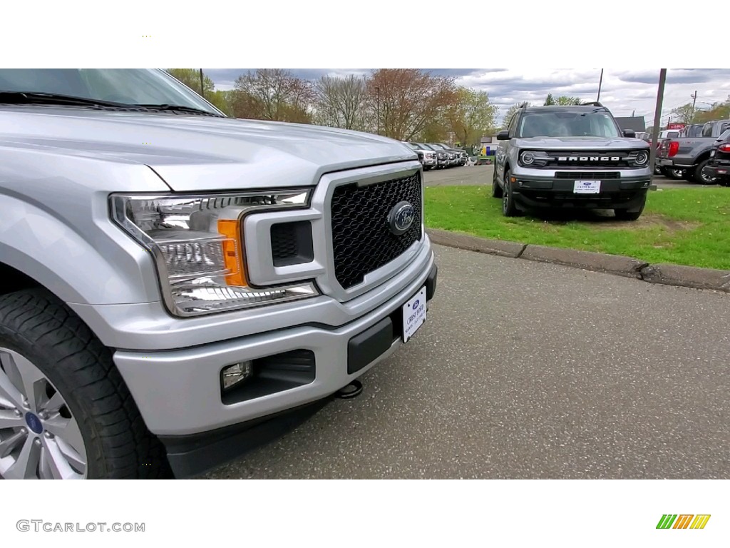 2018 F150 XL SuperCrew 4x4 - Ingot Silver / Earth Gray photo #27