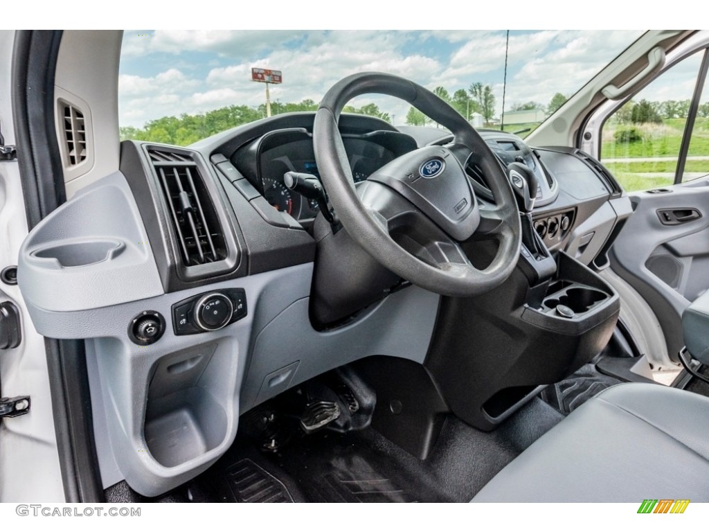 Pewter Interior 2017 Ford Transit Van 150 LR Regular Photo #141922842