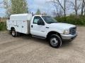 2004 Oxford White Ford F550 Super Duty XL Regular Cab 4x4 Chassis  photo #3