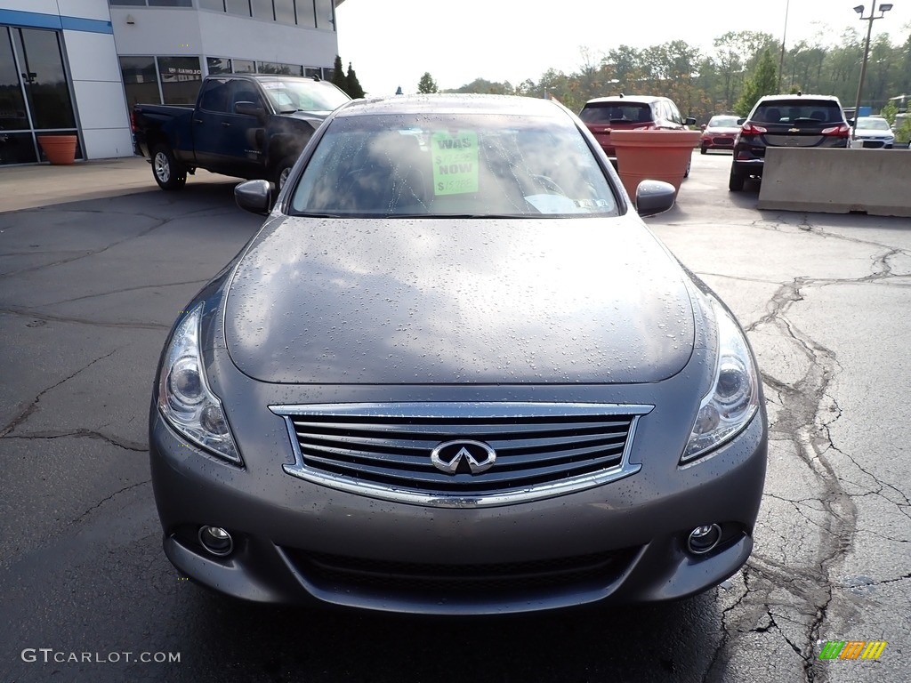 2015 Q40 Sedan - Graphite Shadow / Graphite photo #12