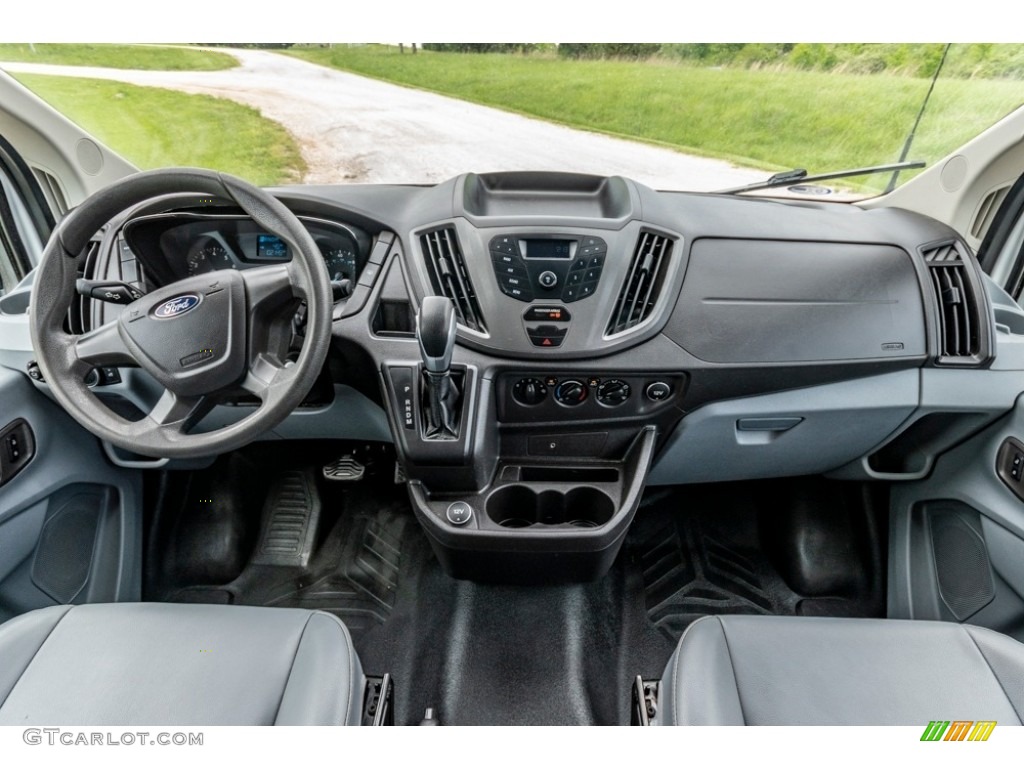 Pewter Interior 2017 Ford Transit Van 150 LR Regular Photo #141923094