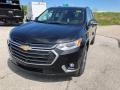 2021 Mosaic Black Metallic Chevrolet Traverse LT  photo #1