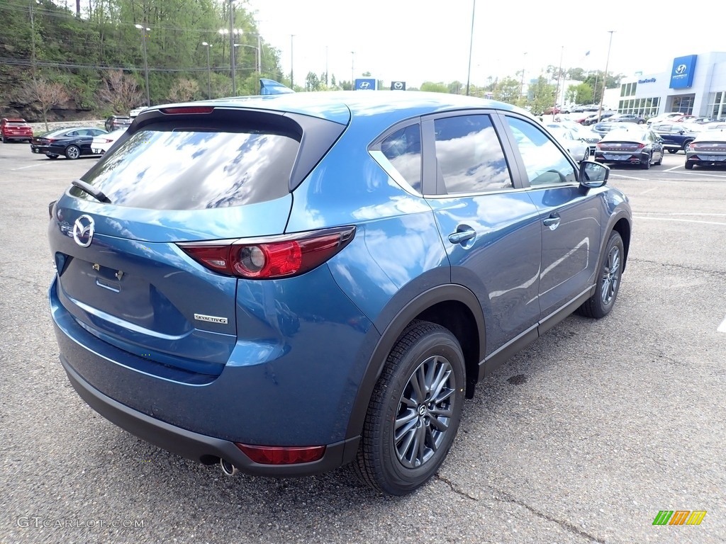 2021 CX-5 Touring AWD - Eternal Blue Mica / Black photo #2