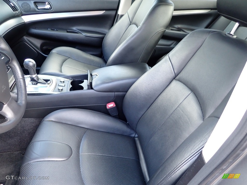 Graphite Interior 2015 Infiniti Q40 Sedan Photo #141923241