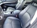2015 Infiniti Q40 Graphite Interior Front Seat Photo