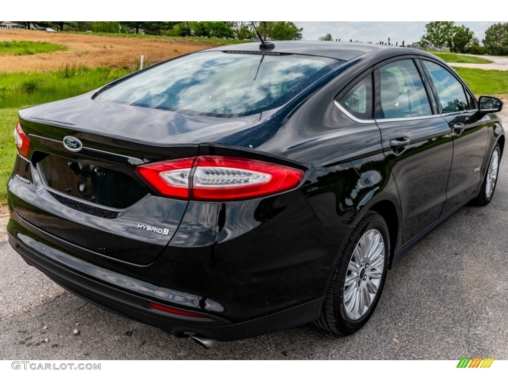 Tuxedo Black 2014 Ford Fusion Hybrid S Exterior Photo #141923358