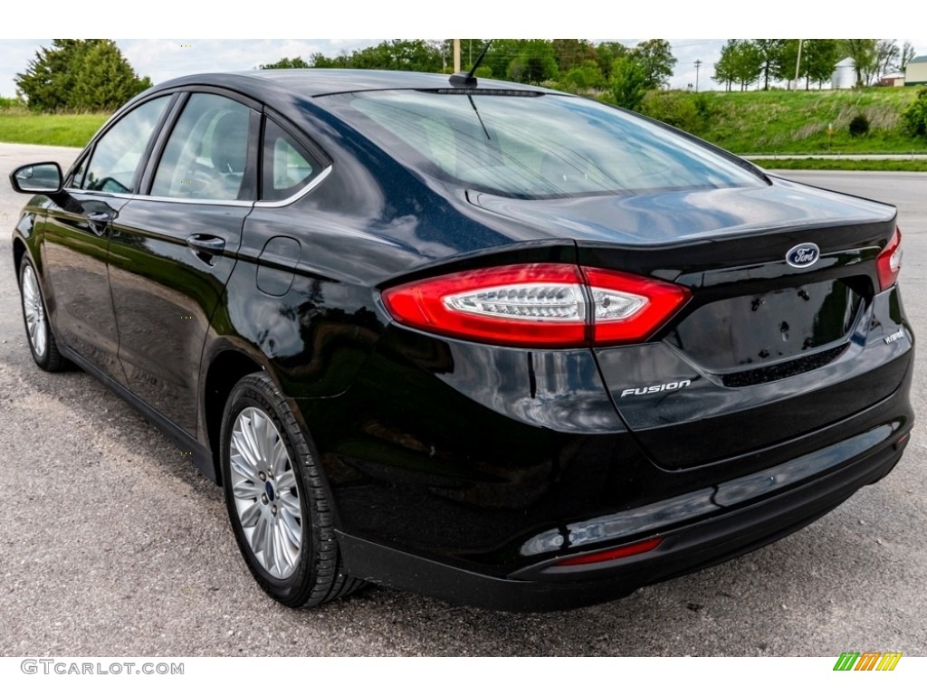 Tuxedo Black 2014 Ford Fusion Hybrid S Exterior Photo #141923400
