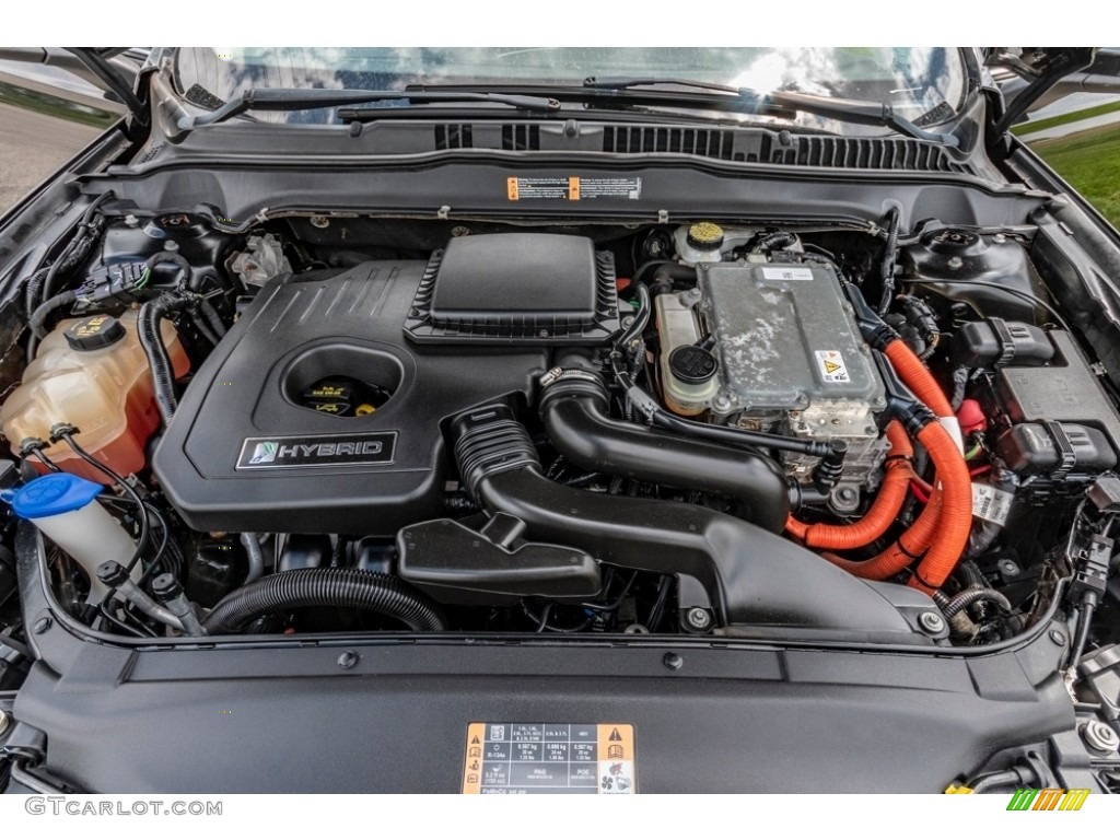 2014 Ford Fusion Hybrid S Engine Photos