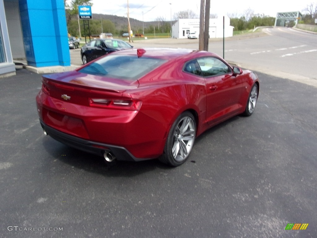 2018 Camaro LT Coupe - Garnet Red Tintcoat / Medium Ash Gray photo #3