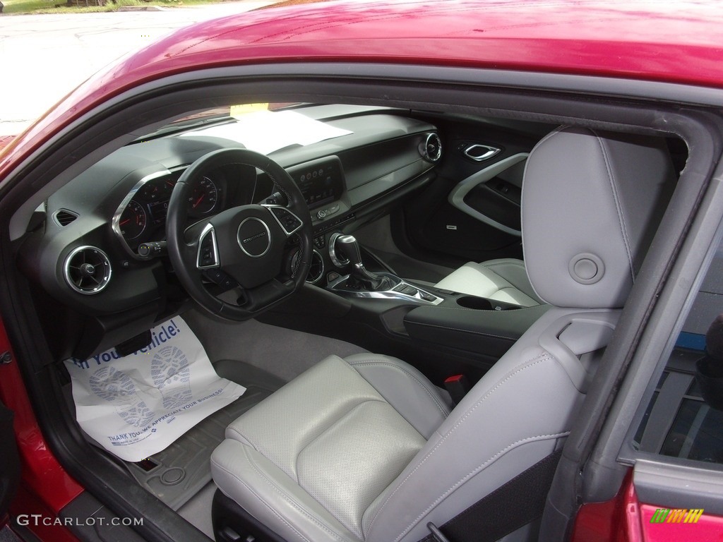2018 Camaro LT Coupe - Garnet Red Tintcoat / Medium Ash Gray photo #11