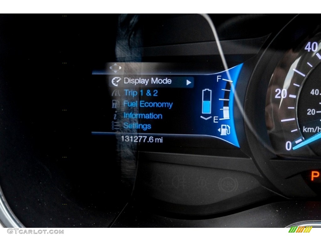 2014 Fusion Hybrid S - Tuxedo Black / Earth Gray photo #36