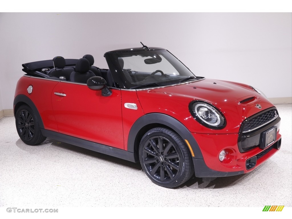 2019 Convertible Cooper S - Chili Red / Carbon Black photo #1