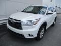 Blizzard Pearl White - Highlander Limited AWD Photo No. 8