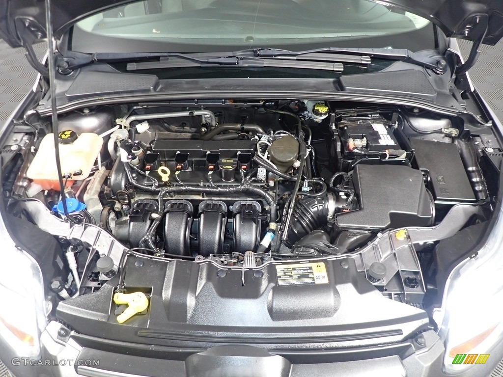 2014 Focus SE Sedan - Sterling Gray / Charcoal Black photo #6